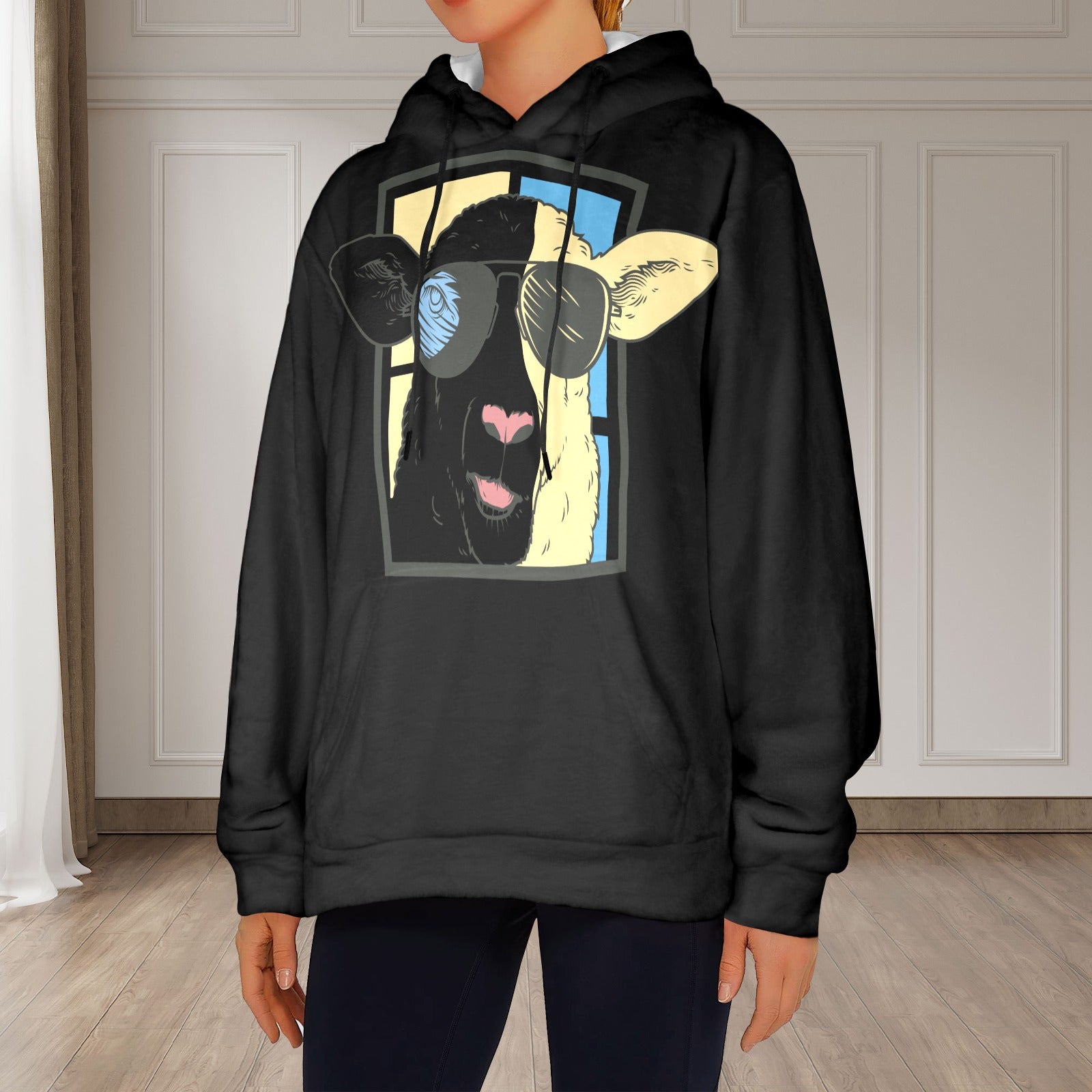 Women's G.O.A.T. Streetwear Flannel Hoodie