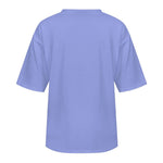 Men's Blue Bell Solid Oversized T-shirt