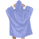 Women's Blue Bell Solid Blanket Hoodie
