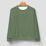 Men's Camouflage Green Solid Sweatshirt