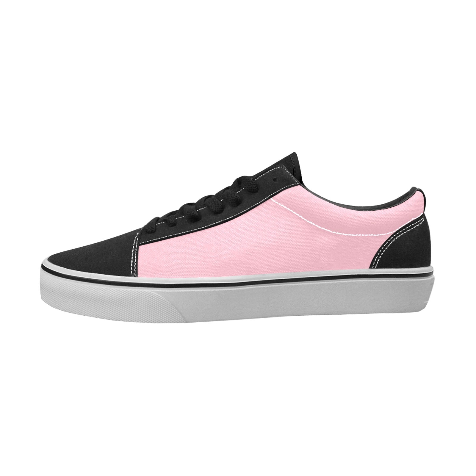 Women's Bubble Gum Pink Solid Lace Up Shoes