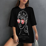 Women's Hope Acid & Punk Oversized T-shirt
