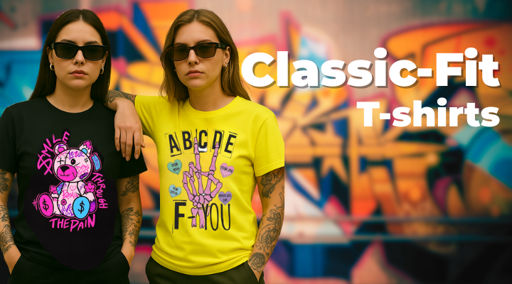 Women Classic T-shirts - Mobile