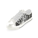Women's Wild Animal Art Print Canvas Low Top Shoes