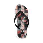 Women's Abstract Geometrical Print Abstract Flip Flops