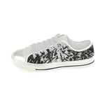 Women's Wild Animal Art Print Canvas Low Top Shoes