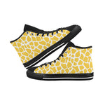 Women's Giraffe Print High Top Canvas Shoes