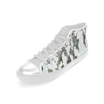 Men's Digital Camouflage Print Canvas High Top Shoes