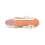 Women's Polka Print Canvas High Top Shoes