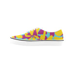 Women's Quirky Camouflage Print Canvas Low Top Shoes