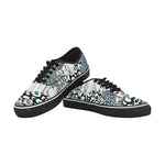 Men's Wild Animal Print Canvas Low Top Shoes