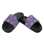 Women's Polka Print Sliders Sandals