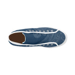 Men's Aquarius Water Bearer Print Canvas High Top Shoes