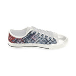 Women's Fish Print Canvas Low Top Shoes