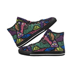 Women's Third Eye Psychedelic Print Canvas High Top Shoes