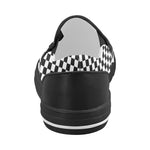 Women's Classic Checks Print Slip-on Canvas Shoes