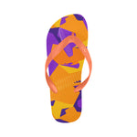Women's Camouflage Print Abstract Flip Flops