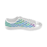 Men's Ziggy Checker Print Low Top Canvas Shoes