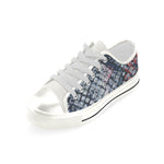 Women's Fish Print Canvas Low Top Shoes