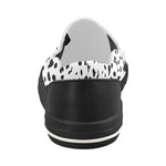 Women's Dalmatian Dog Print Slip-on Canvas Shoes