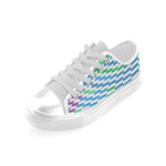 Men's Ziggy Checker Print Low Top Canvas Shoes