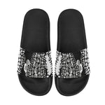 Women's Polka Print Canvas Sliders