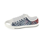 Women's Fish Print Canvas Low Top Shoes