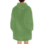 Ananya dark olive Blanket Hoodie for Men