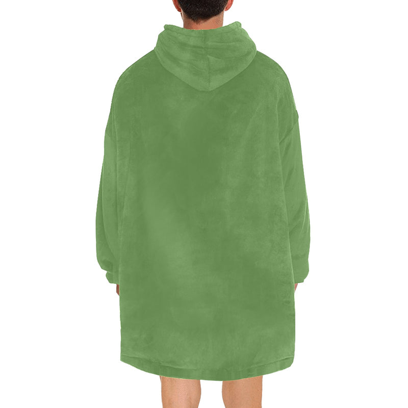 Ananya dark olive Blanket Hoodie for Men