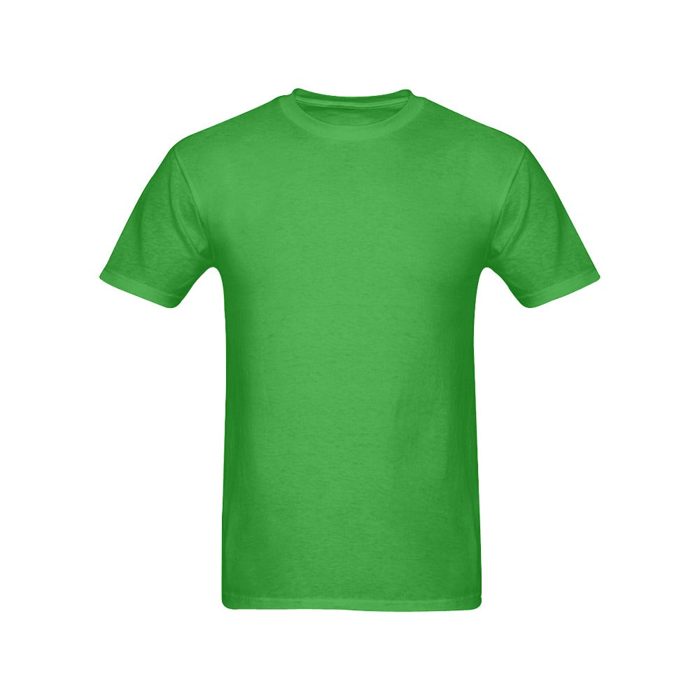 Men's Fern Green Solid Classic T-shirt