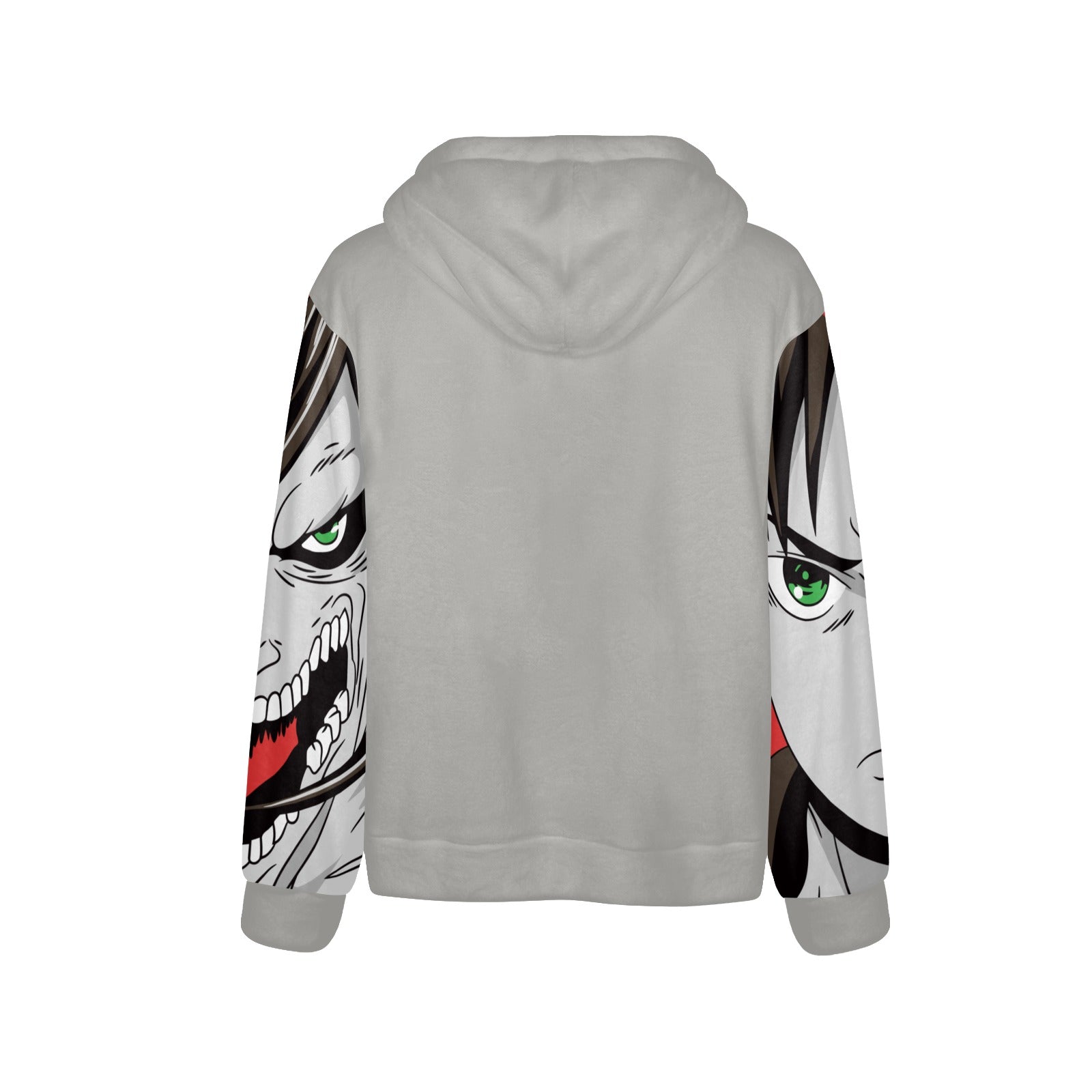 Men's Attack on Titan Anime Flannel Hoodie