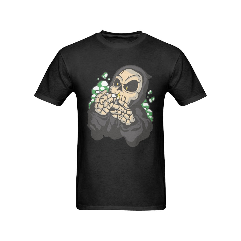 Men's Smoking Death Streetwear Classic Fit T-shirt