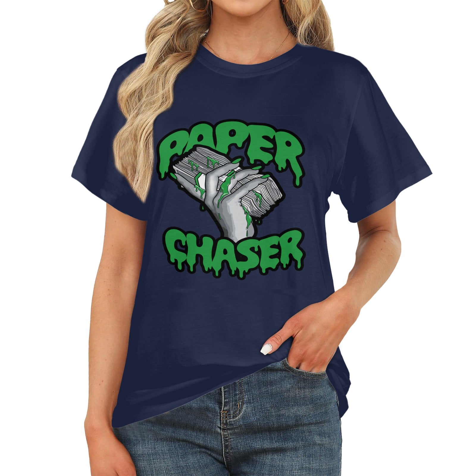 Women's Paper Chaser Only Streetwear Classic Fit T-shirt