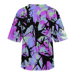 Women's Psychedelic Synthwave Acid & Punk Oversized T-shirt