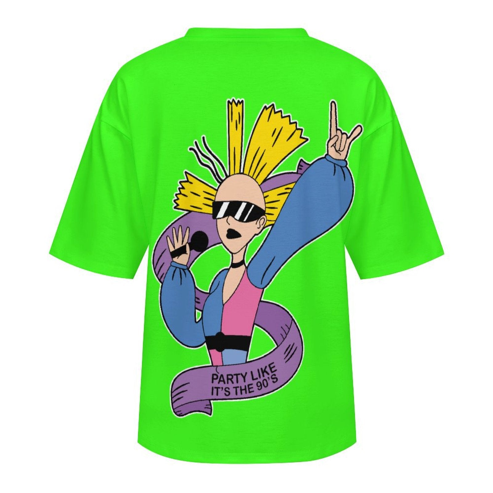 Women's Classic Party Streetwear Oversized T-shirt