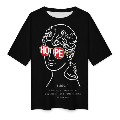 Women's Hope Acid & Punk Oversized T-shirt