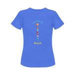 Women's Futuristic Space Acid & Punk Classic Fit T-shirt