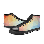 Women's RGB Prism Abstract High Top Shoes