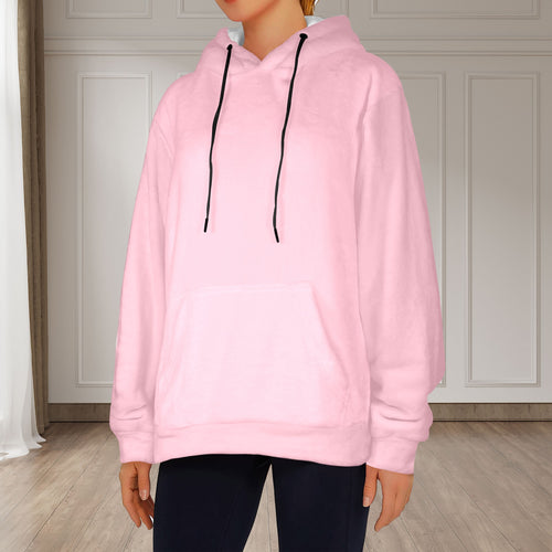 Women's Dog Mother Abstract Flannel Hoodie