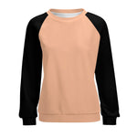 Women's Tumbleweed & Black Solid Sweatshirt