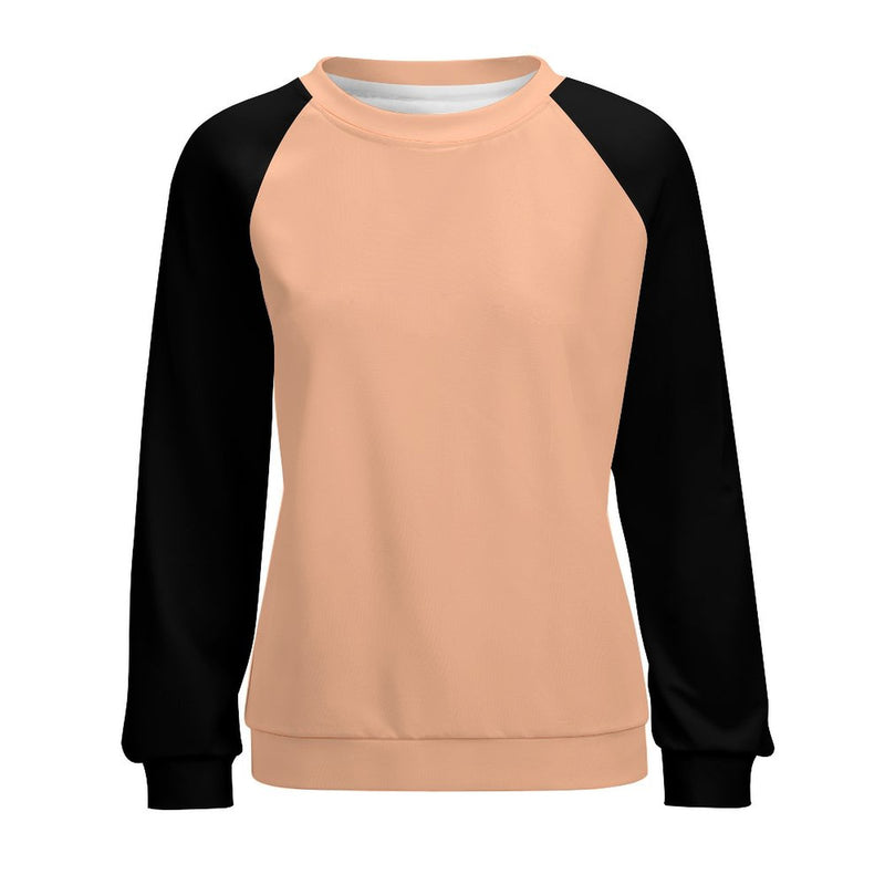 Women's Tumbleweed & Black Solid Sweatshirt