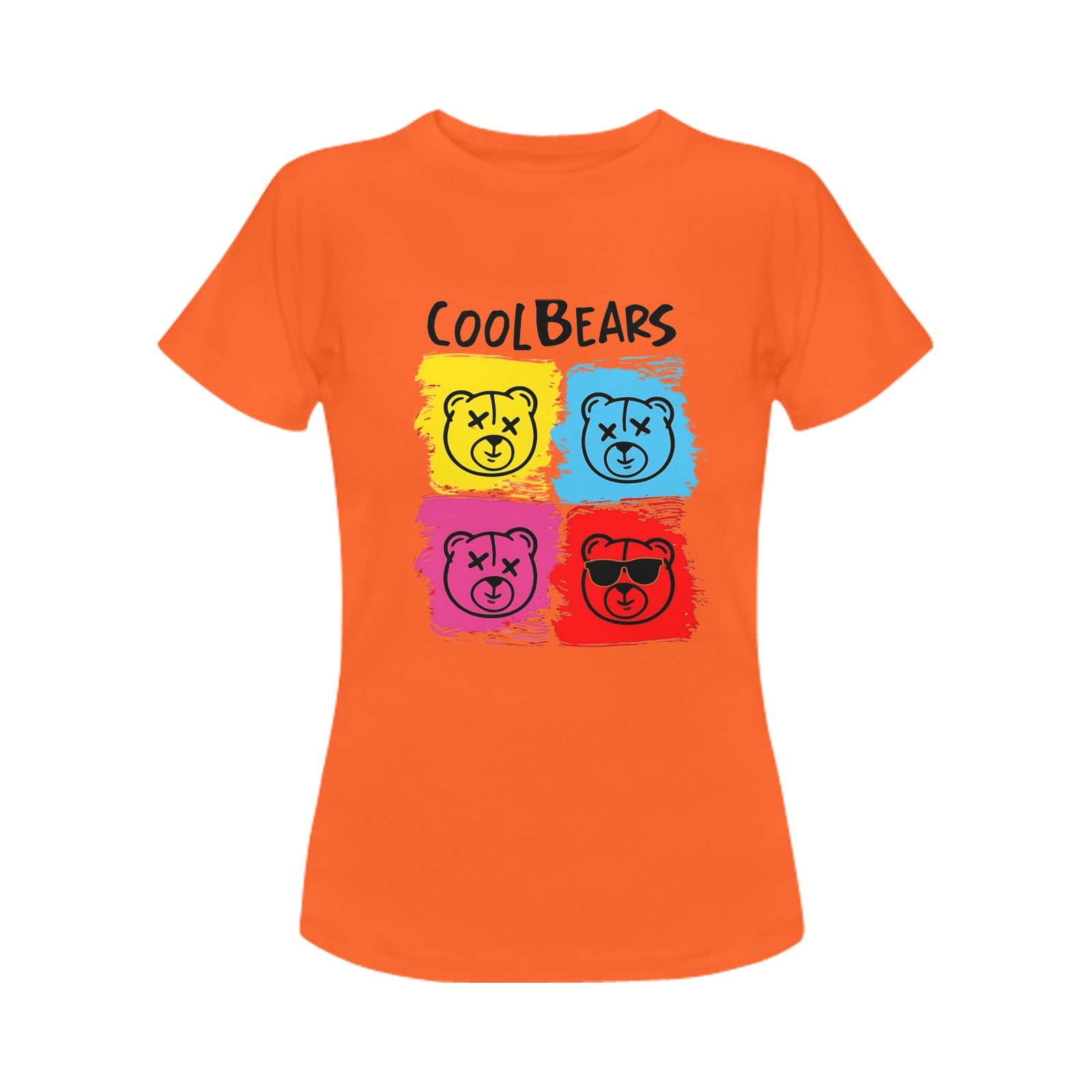 Women's Cool Bears Streetwear Classic Fit T-shirt