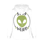 Women's Alien Abstract Flannel Hoodie