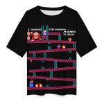 Men's Mario Vs King Kong Acid & Punk Oversized T-shirt