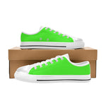 Women's Neon Green Low Top Shoes
