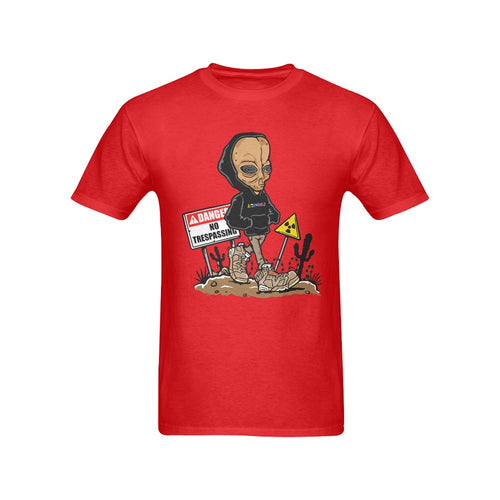 Men's No Trespassing Streetwear Classic Fit T-shirt