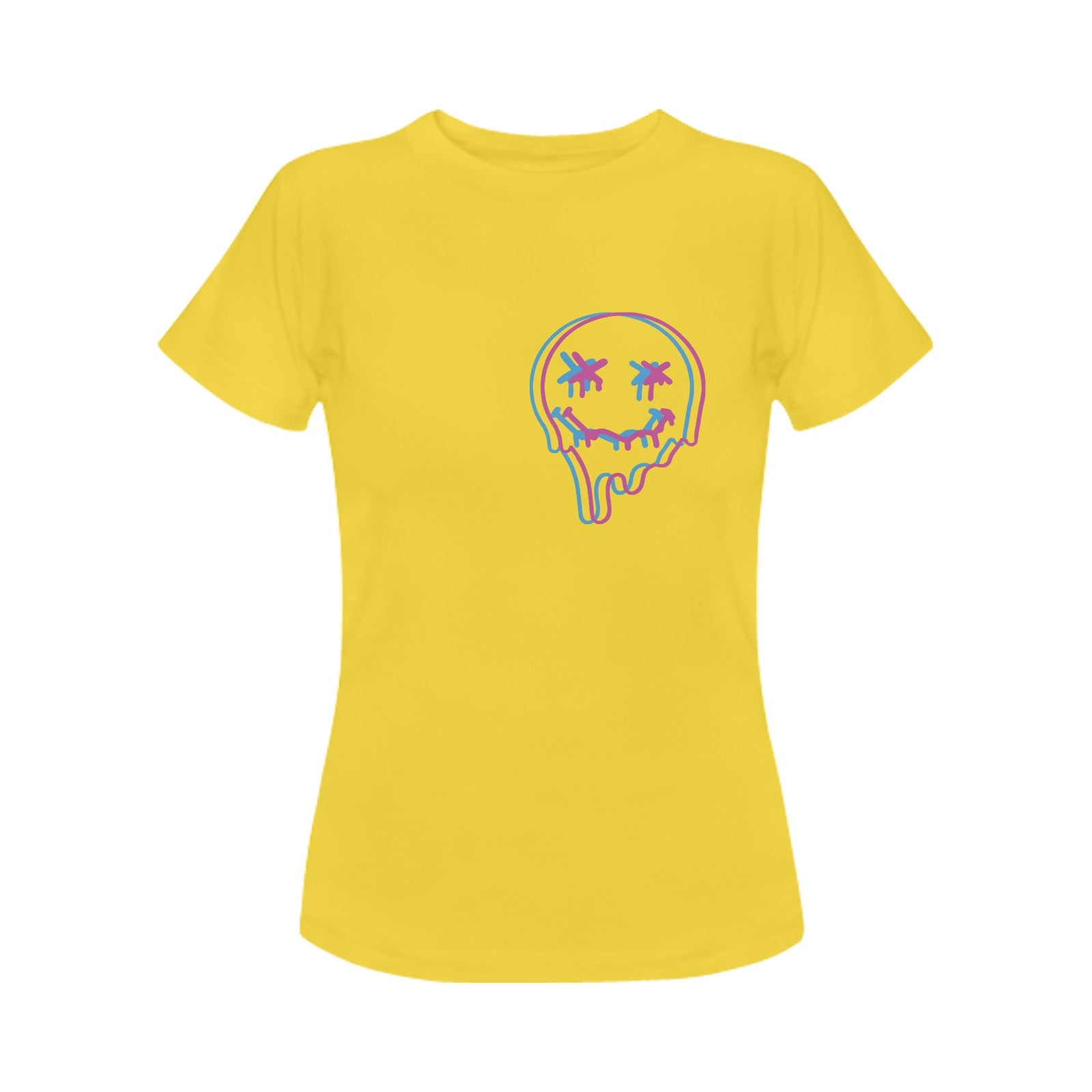 Women's Ded Smile Acid & Punk Classic Fit T-shirt