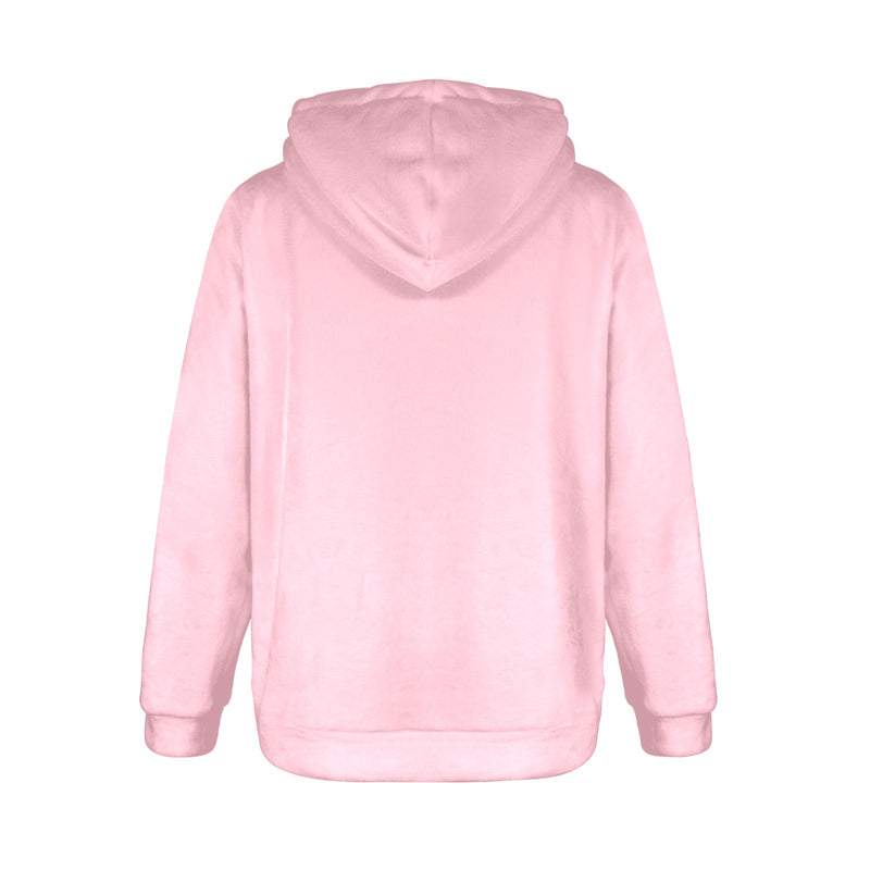 Women's Beer Thirst Abstract Flannel Hoodie