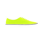 Women's Fluorescent Yellows Solid Low Top Shoes