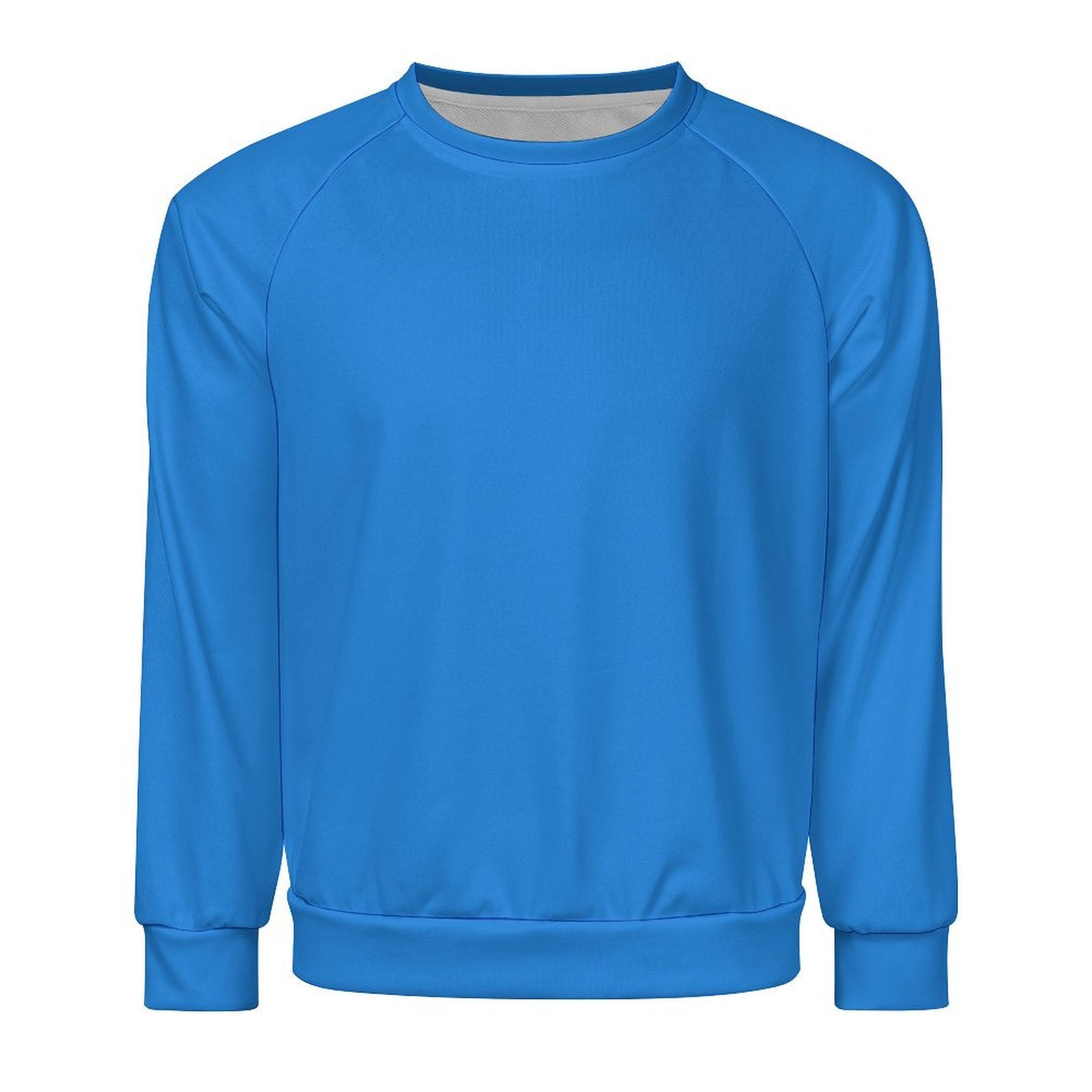 Men's Tufts Blue Solid Sweatshirt
